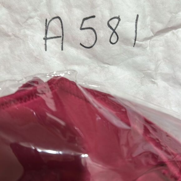 VICTORIA’S SECRET DREAM ANGELS RHINESTONE STRAP RASPBERRY CORSET BUSTIER TOP 34D - Picture 9 of 9